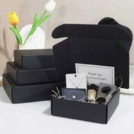 Black 10pcs/Corrugated Box Postal Carton Express Packaging Box Packing Material Airplane Box Packagi