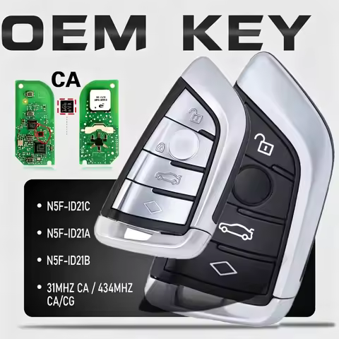 OEM Original Smart Remote Key 315MHz CA / 434MHz CA CG Fob for BMW BDM G20 G30 G32 G11 G15 G29 2015-