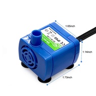 1.5m Silent Brushless Submersible Pump LED Blue IP68 Waterproof DC5V Submersible Pump 1.5W 50cm Head