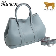 Munoor 100% Genuine Cow Leather Bag Women High Quality Fashion Handbag Women Top-Handle Bag
