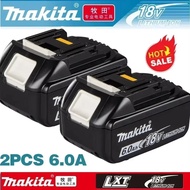 100%original Makita battery,18V6.0Ah rechargeable battery, replacing Makita BL1830BL1840BL1850BL1860