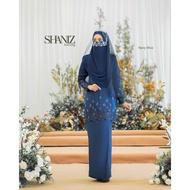 [ Baju Kurung Moden ] KURUNG SHANIZ Color NAVY BLUE