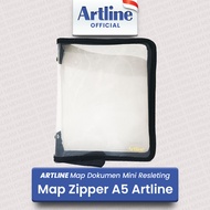 Book Case Map Dokumen A5 Resleting / Artline Map Zipper A5