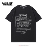 Hey jude Rock t-Shirt Short-Sleeved Beatles Beatles Retro Pure Cotton Men Women Fashion Street Cool 