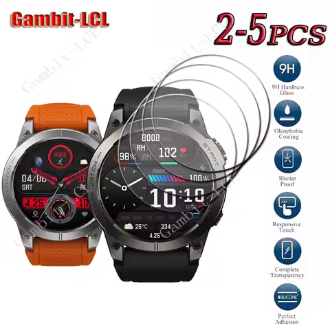 9H Original Smartwatch Hard Tempered Glass For Zeblaze Stratos 3 GPS SmartWatch 1.43'' Smart Watch S
