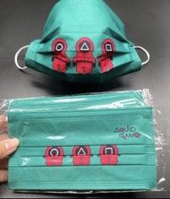 魷魚遊戲主題卡通口罩