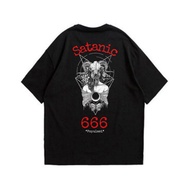 Satanic T-shirt Population 666 Satanic T-shirt
