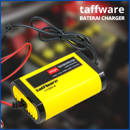 COD Taffware Charger Baterai Aki Mobil Motor LCD Display 12V 2A / charger aki 12 volt 24v otomatis mobil dan motor / charger aki motor mobil otomatis / charger aki motor 12 volt / cas aki motor / cas aki 12 volt motor mobil otomatis mobil dan motor