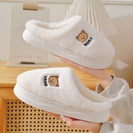 Furry Shoes Plush Shoes Casual Shoes Home Furry Slippers for Women Winter Cartoon Cute Furry Slipper