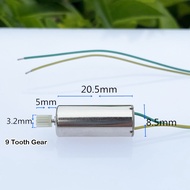 1PC DC 7.4V 8520 Coreless Motor Model Airplane Strong Magnetic Large Torque High Speed 50000RPM 8.5x