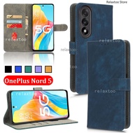 Flip Leather Casing For OnePlus Nord 5 Nord5 CE5 CE 5 NordCE5 OnePlusNord5 5G Magnetic Bracket Walle