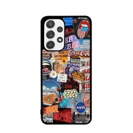 Casing Case Samsung Galaxy A23 A32 A52 A72 A33 A53 A73 5G Retro aesthetic DF138