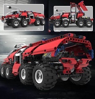 Lepin Technic Series 20042 674Pcs  INGly Truck Creator Genuine Changing Airport Fire Set Building Bl
