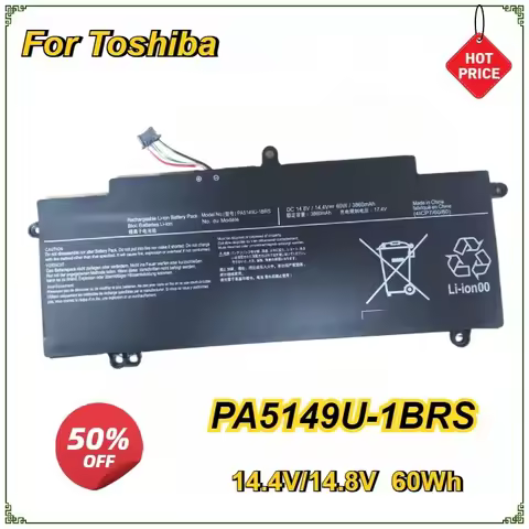 New PA5149U-1BRS Laptop Battery for Toshiba Tecra Z40 Z50 Z40T-A1410 Z50-A-11H 4INP7/60/80 Bateria 1