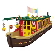 【Big！★Canal Boats★Sylvanian Families★Japan】〈ocean, river, leisure, outdoor Boats, furniture, showers, baths, food ship〉シルバニア 海外 カナルボート