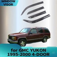 Suitable for GMC YUKON 1995-20 4-DOOR Rain Block Side Window Deflector Rain Eyebrow Thickening