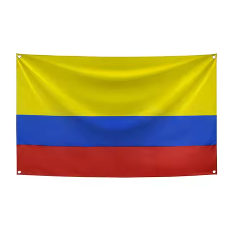 90X150cm Colombia Flag Co Col Colombia Flags Polyester Printed Decoration Banner Tapestry
