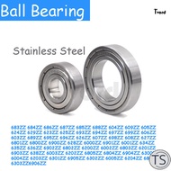 TS 1 PCS Stainless Steel Ball Bearings 683ZZ 684ZZ 686ZZ 687ZZ 685ZZ 688ZZ 604ZZ 609ZZ 605ZZ 624ZZ 6