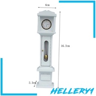 [Hellery1] 1/12 Dollhouse Grandfather Clock Simulated Decorative Vintage Gift Ornament Doll