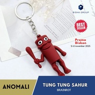 GANTUNGAN Anomali Tung Tung Sahur Keychain