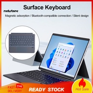  Ergonomic Design Trackpad Ergonomic Keyboard for Surface Go Backlit Bluetooth Keyboard for Microsoft Surface Go 3/2 Ergonomic Design with Trackpad