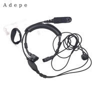 [Adepe] Throat Earpiece Walkie Talkie Microphone for Motorola GP328 GP329 GP320