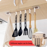 Kitchen Cupboard 6 Hook Storage Rack Wardrobe Storage Shelf