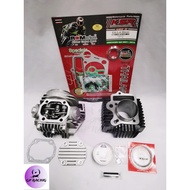 BLOCK EX5 HIGH POWER RACING 56MM + HEAD EX5 RACING 24/28MM + GASKET TOP SET "GP RACING"