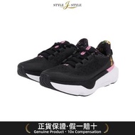 (日本平行進口)UNDER ARMOUR-Under Armour（Women's）跑步鞋无限Pro Floral Black 3028104 001运动鞋灵活缓冲慢跑鞋