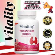 Kalium Iodida, 130 Mg, Mencegah Penyakit Gondok, Melindungi Dari Radiasi, Mendukung Sistem Kekebalan