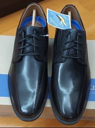 Clarks Men's Black Leather Shoes 皮鞋 返工 返學 formal / school / office