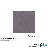 KKBS CURTAIN Yasmina Curtain Fabric Cut by Meter - Arsenic (126")