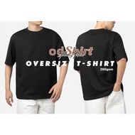oversized t shirt Shirt 260 Gsm 100% Premium Cotton T Shirt Men Women Plain T Shirt Casual Black Tsh