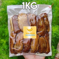 (COD) Sale Pisang basah 1kg kemasan vaccum termurah Selai Pisang Camilan Kiloan Murah