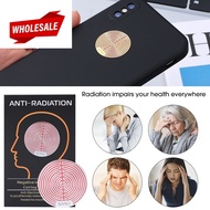(BC) 1Pc Universal Mobile Phone Radiation Protection Stickers/Round Self Adhesive EMF Blocker /Anti-