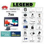 Huawei MatePad 10.4 | 4GB Ram+128GB Rom | 10% Shopee Cash Coins/Rebate Now | Original Malaysia Set