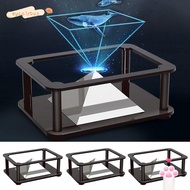 EUCALYTUSMY Pyramid Hologram Projector, Plastic Toys  Holographic Display Stand, Durable Creative Ho