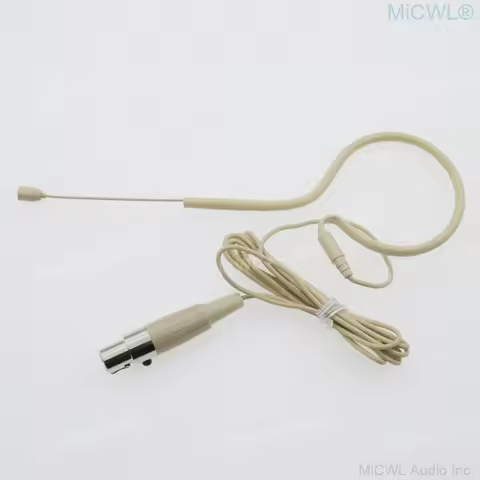 Beige Headset Single ear Microphone for Shure UR1 ULXD URD SLXD PGX QLXD Wireless HeadMic System min