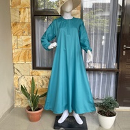 Gamis Polos bahan Toyobo Fodu by riZAru