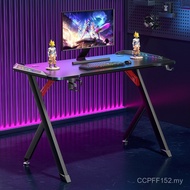 Table Source Gaming Table Foreign Trade Game Table with Light [Desk Internet Cafe Manufacturer] Desk