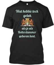 Men T Shirt geboren in Rotterdam tshirt XS-4XL-5XL-6XL