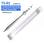 TS100 TS101 Pine64 Pencil Mini Digital Soldering Iron Tip Replacement Bit Head B2 BC2 C4 D24 K I Ku 