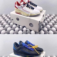 Off White Air jordan2 AJ2 RetroLowSP Joint Deconstructed Basketball Sports Casual Shoes