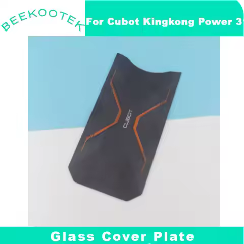 New Original Cubot KingKong Power 3 Battery Cover Glass Cover Plate Cell Phone Rear Cover Accessorie