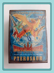 การ์ดไดโนมาสเตอร์มินิเดค Dino Master Starter Box  Pterosaur การ์ดใบเล็ก 1 กล่องมี 30 ใบ เหมาะสำหรับสะสม
