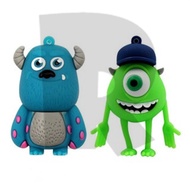 Silicone Monsters University Cartoon Characters USB 2.0 1GB 2GB 4GB 8GB 16GB 32GB 64GB 128GB 2TB Pen