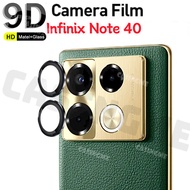 Infinix Note 40 2024 Camera Lens Protectors Metal Camera Ring Case For Infinix Note40 Note 40 4G 2024 Camera Tempered Glass Protector