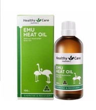 💜全新(現貨)澳洲原廠直送💜💫💫Healthy Care Emu Heat Oil 鴯鶓油 100m😍😍迅速修復損傷的組織細胞❣富含高質量脂肪酸和多種肌膚所需營養成分🌞可修護肌膚底層⭐加速皮膚細胞的新陳代謝、促進血液循環😍活化細胞組織🌟加速傷口癒合💫減少皮膚髮炎及紅腫疼痛現象🌞主要針對症狀：頸椎病、肩周炎、網球肘、腰間盤突出、坐骨疼、關節炎、風濕，類風濕 ..😍😍原價$169，本店特價$99🌞🌞全新澳洲現貨已空運到港，有效期: 2025-06)