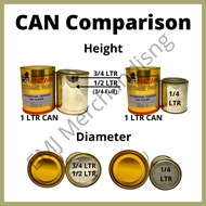 ◵ ◆ ┇ EMJ Anzahl Silver and Candytone Urethane Paint in 1/4, 1/2 and 3/4 Liter with or without cata
