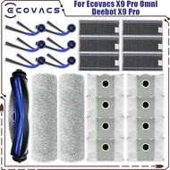 Replacement kit Compatible For Ecovacs X9 Pro Omni/Deebot X9 Pro Vacuum Cleaner Parts Main brush Sid
